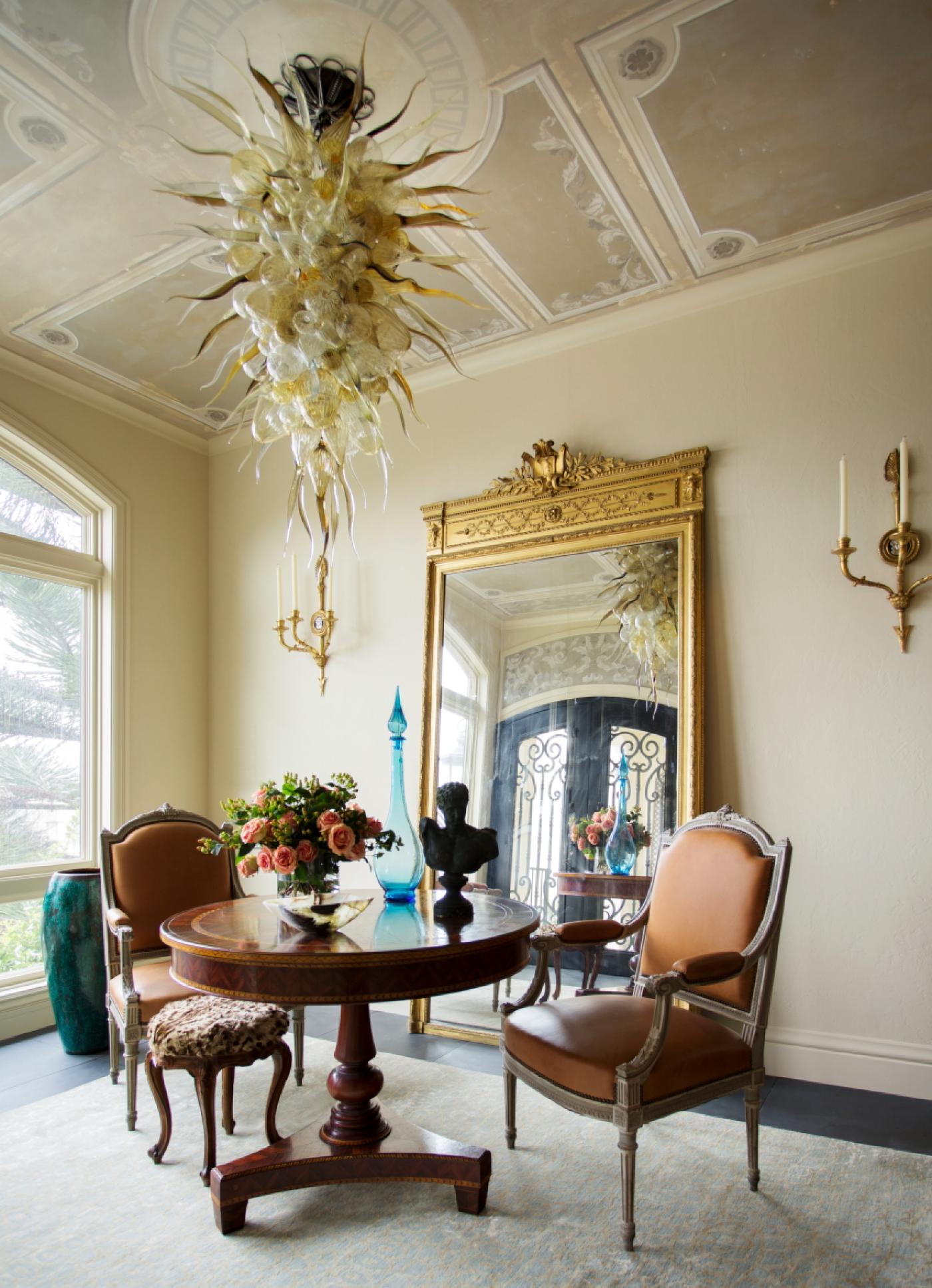 View of Eclectic Penthouse Phase 2 by Favreau Design